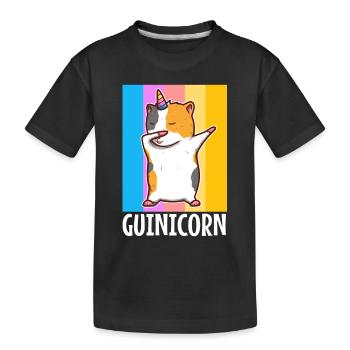 Guinicorne - T-shirt bio Premium Enfant - noir - Devant