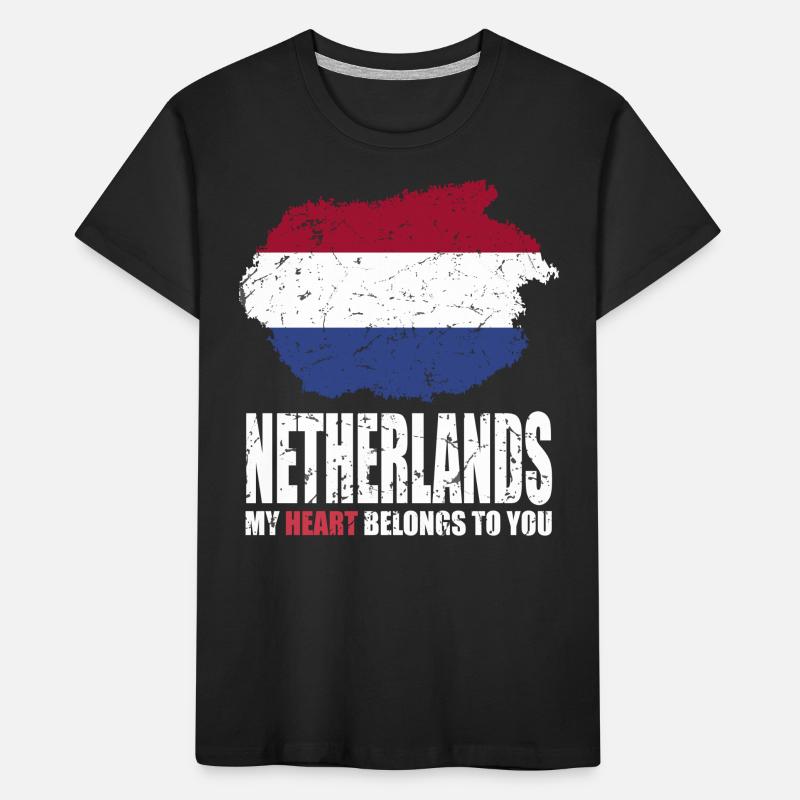 Drapeau des Pays-Bas T-shirt bio Premium Enfant