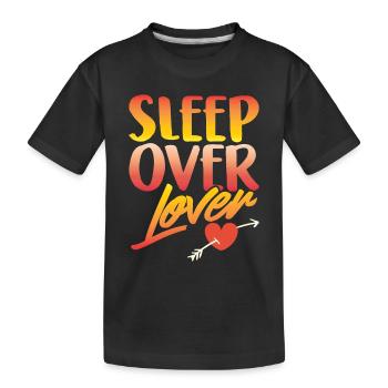 Nuitée des amoureux Nuitée - T-shirt bio Premium Enfant - noir - Devant