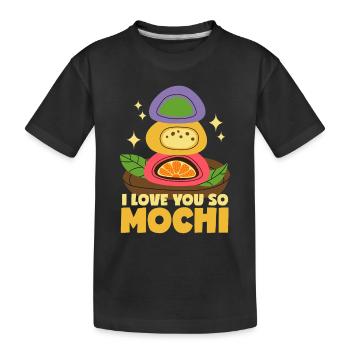 Mochi Amour - T-shirt bio Premium Enfant - noir - Devant