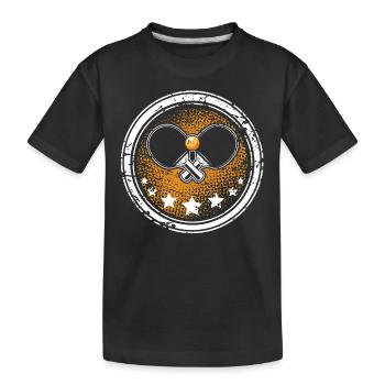Ping-pong - T-shirt bio Premium Enfant - noir - Devant