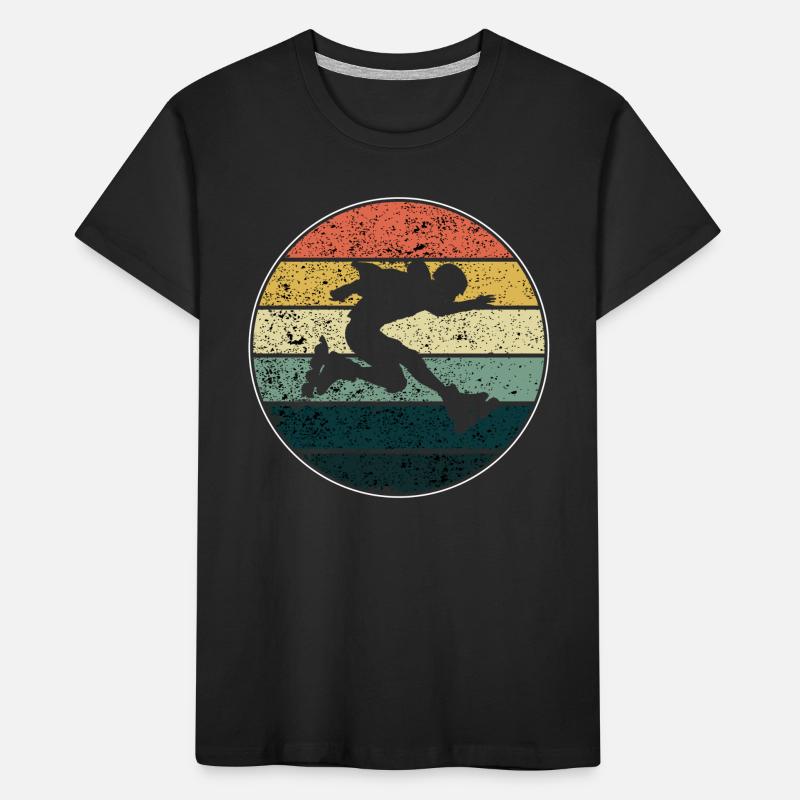 Rollerblades rollers T-shirt bio Premium Enfant