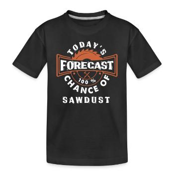 Schreiner - Kinder Premium Bio T-Shirt - Schwarz - Vorne