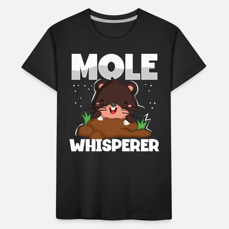 Mole Whisperer Kids' Premium Organic T-Shirt