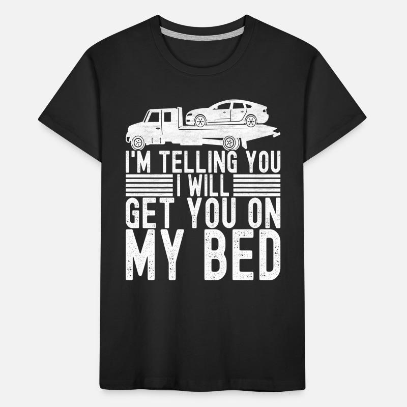 Abschleppwagen Abschleppdienst Kinder Premium Bio T-Shirt