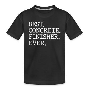 Les meilleurs pavés de béton de tous les temps - T-shirt bio Premium Enfant - noir - Devant