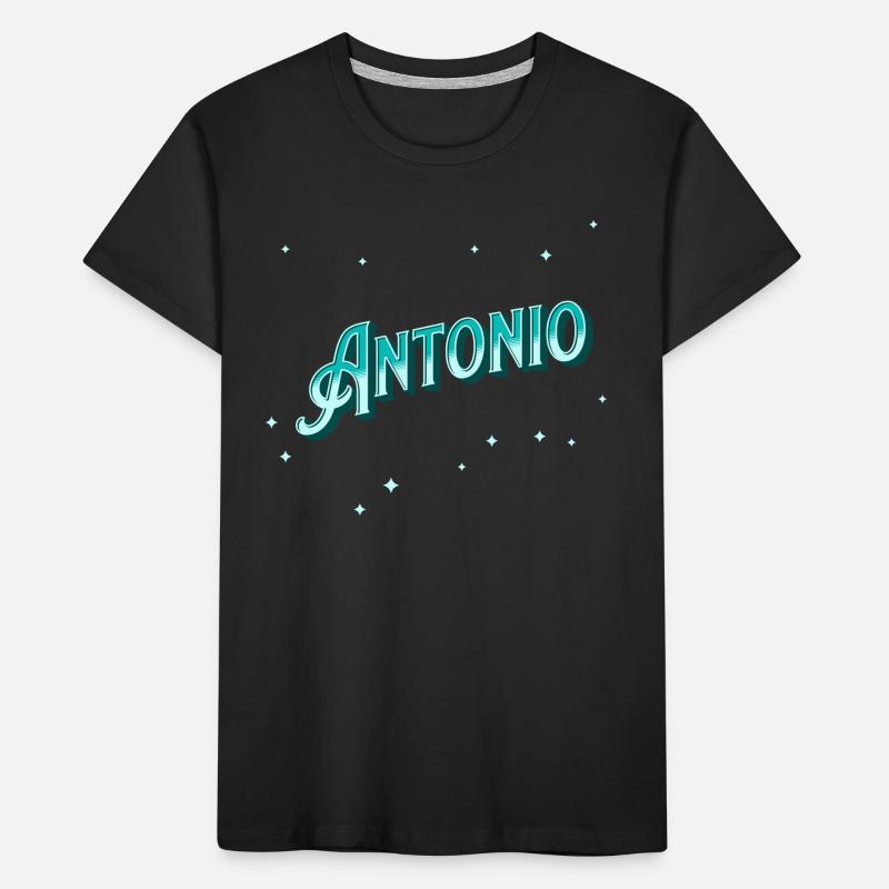 Antonio's name personalized Kids' Premium Organic T-Shirt