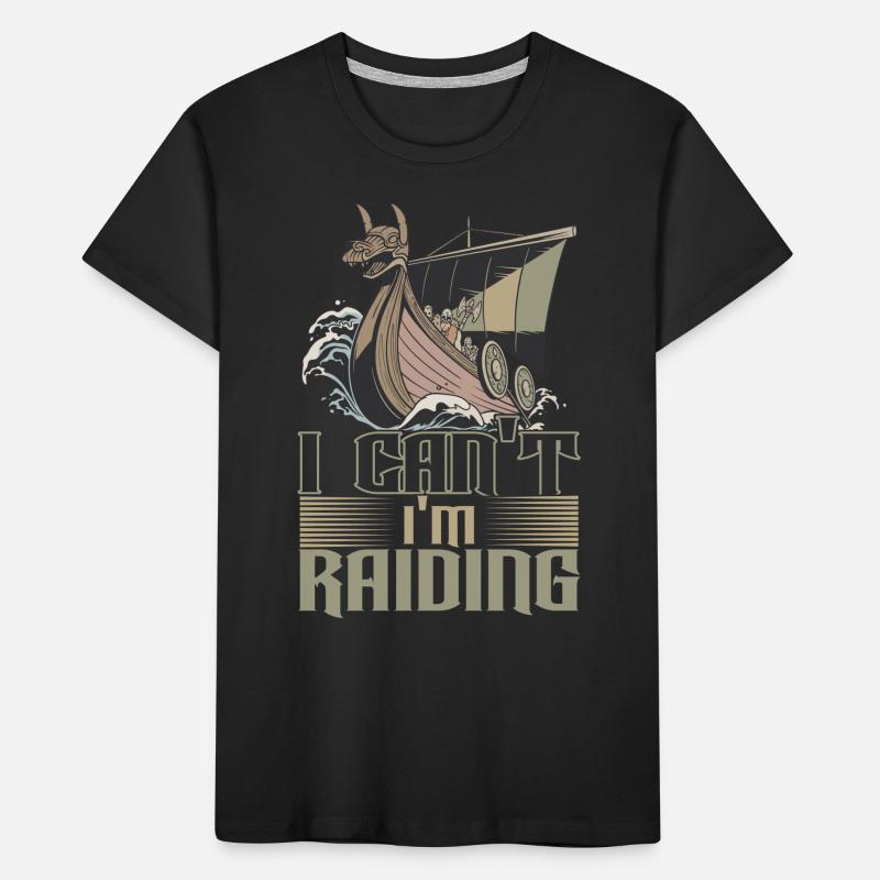 Vikings Norse mythology Kids' Premium Organic T-Shirt