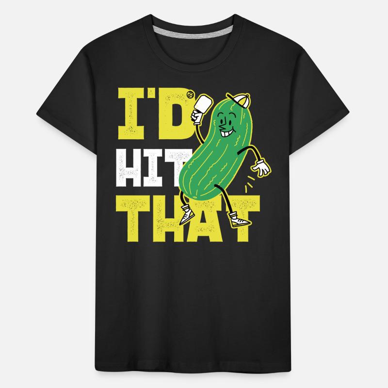 Pickleball pickle J’avais frappé ça T-shirt bio Premium Enfant