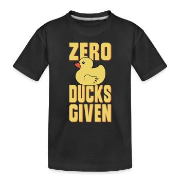 Canards en caoutchouc Canard Duck Lovers Salle de bain - T-shirt bio Premium Enfant - noir - Devant