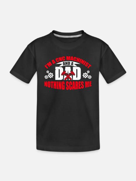 Opérateur CNC mécanicien fraiseuse CNC - T-shirt bio Premium Enfant - noir