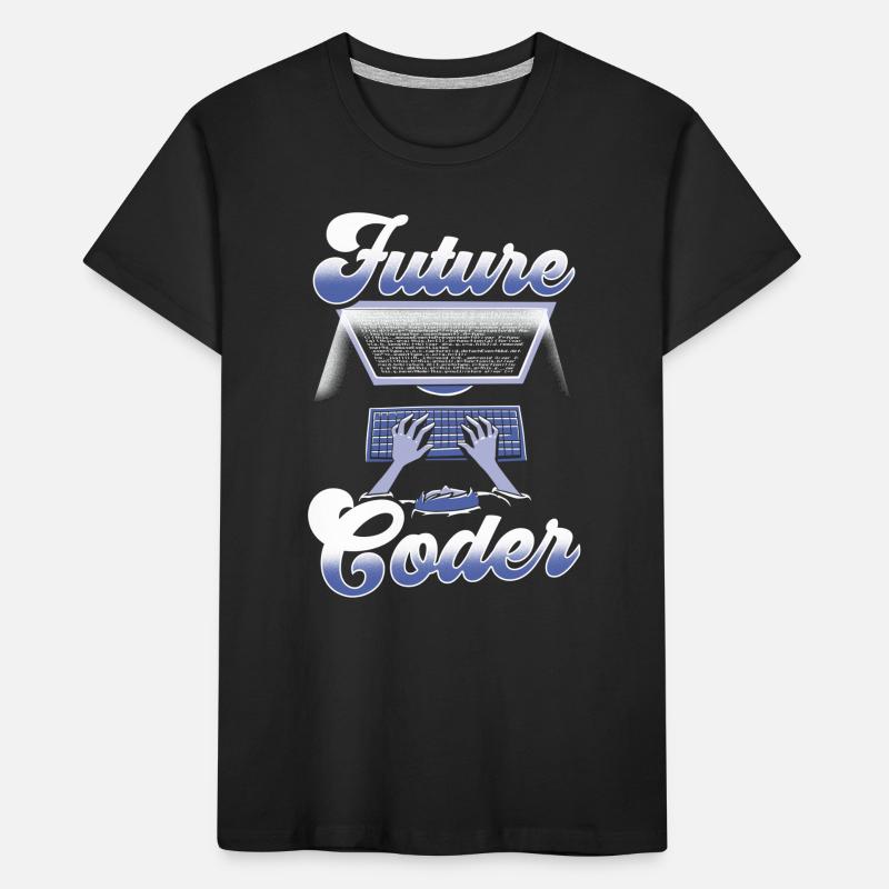 Codage du futur codeur de code T-shirt bio Premium Enfant