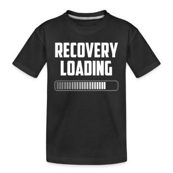 Erholung Laden Erholen Überlebender Patient - Kinder Premium Bio T-Shirt - Schwarz - Vorne