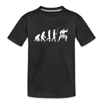 Maori Hei Tiki Tribal Tattoo Nouvelle-Zélande - T-shirt bio Premium Enfant - noir - Devant