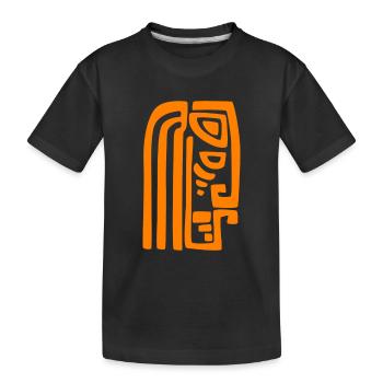 Maori Hei Tiki Tribal Tattoo Nouvelle-Zélande - T-shirt bio Premium Enfant - noir - Devant