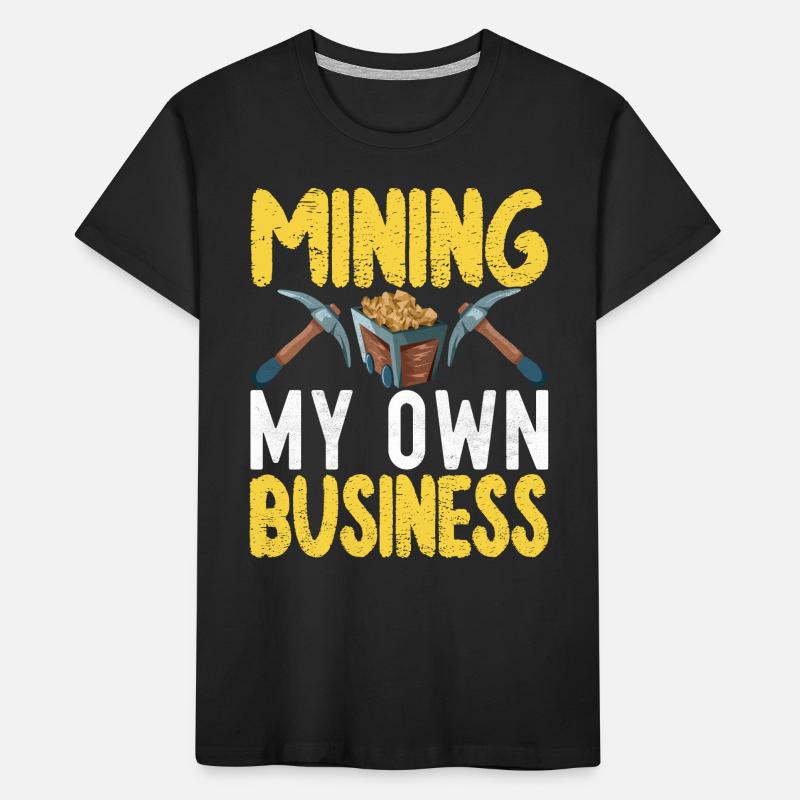 Chercheurs d’or Extraction d’or T-shirt bio Premium Enfant