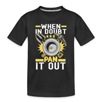 Chercheurs d’or Extraction d’or - T-shirt bio Premium Enfant - noir - Devant