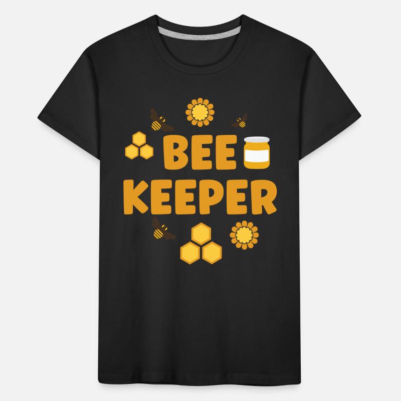 Beekeeping Honey bee Beekeepers Kids' Premium Organic T-Shirt