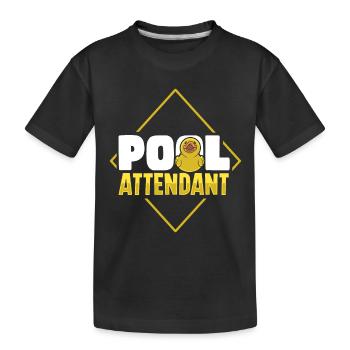 Canards en caoutchouc Canard Duck Lovers Salle de bain - T-shirt bio Premium Enfant - noir - Devant