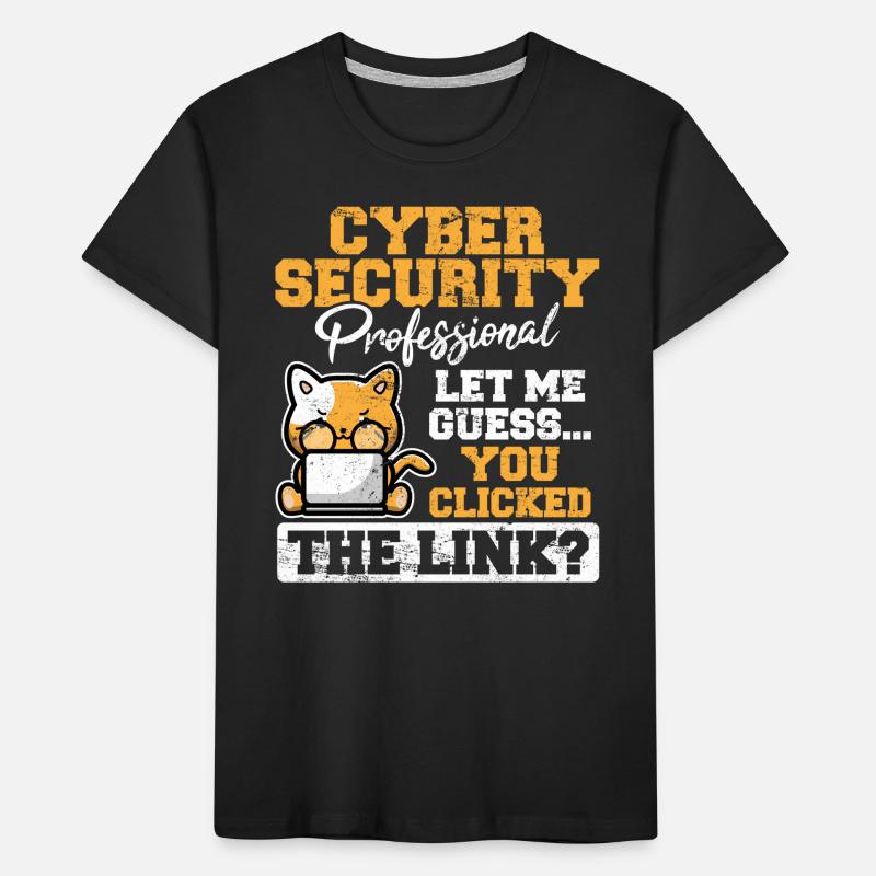 Computer Security Cyber Security Information Techn Kinder Premium Bio T-Shirt