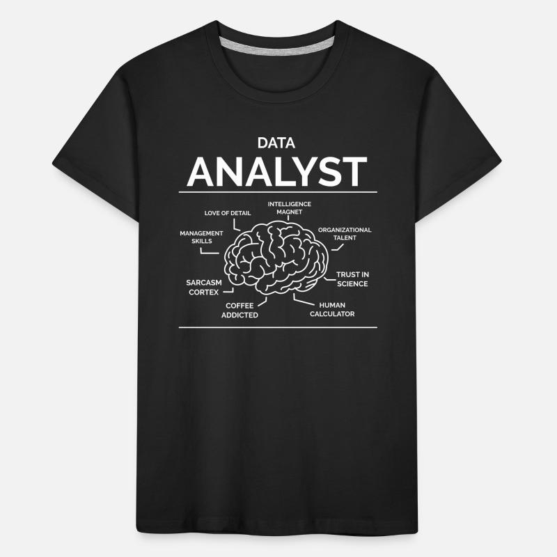 Data Analyst Kids' Premium Organic T-Shirt