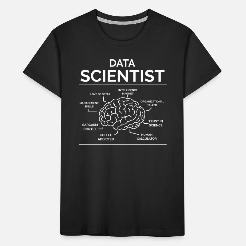 Datenwissenschaftler Data Analyst Kinder Premium Bio T-Shirt