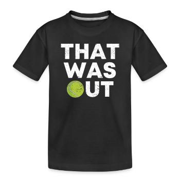 Lustige Tennisspieler-Trainer-Fan-Matching-Team - Kinder Premium Bio T-Shirt - Schwarz - Vorne
