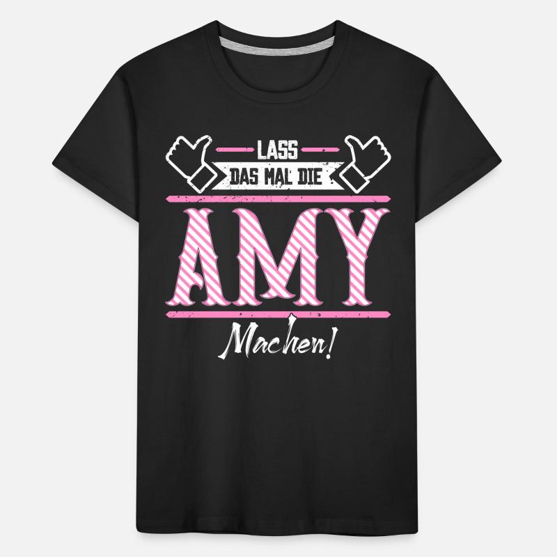 Amy Geschenkidee Geschenk Geburtstag Kinder Premium Bio T-Shirt