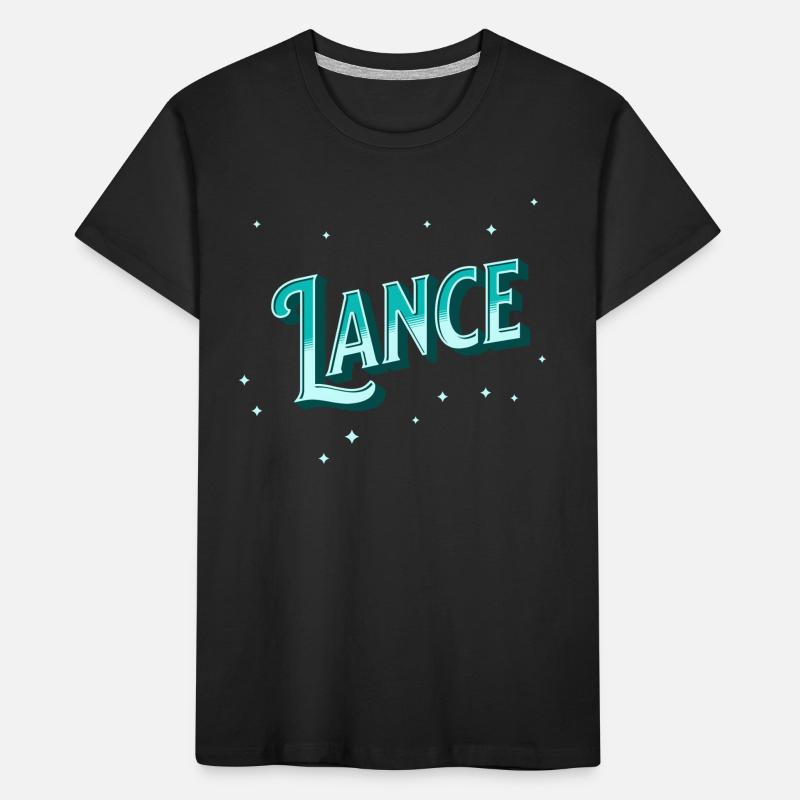 Lance name personalized Kids' Premium Organic T-Shirt