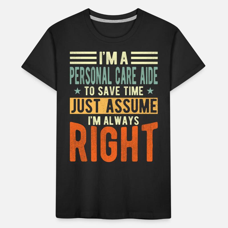 Helpfulness Kids' Premium Organic T-Shirt