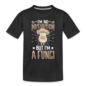 Morels Mushroom Picker Mushroom Farmer Mushroom - Kinder Premium Bio T-Shirt - Schwarz - Vorne