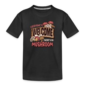 Morels Mushroom Picker Mushroom Farmer Mushroom - T-shirt bio Premium Enfant - noir - Devant