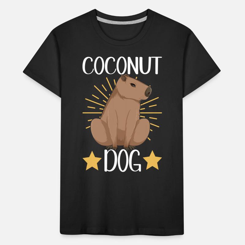 Capybara Wasserschwein T-shirt bio Premium Enfant