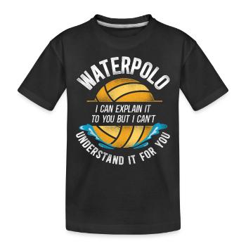 Water Polo Vintage Water Polo I - T-shirt bio Premium Enfant - noir - Devant