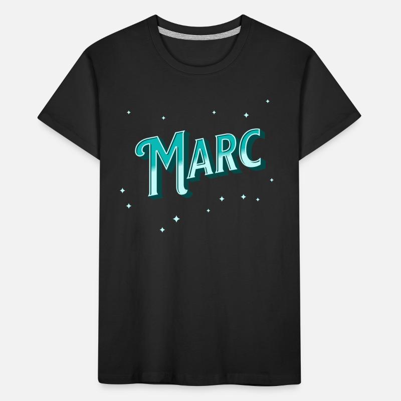 Marc name personalized Kids' Premium Organic T-Shirt