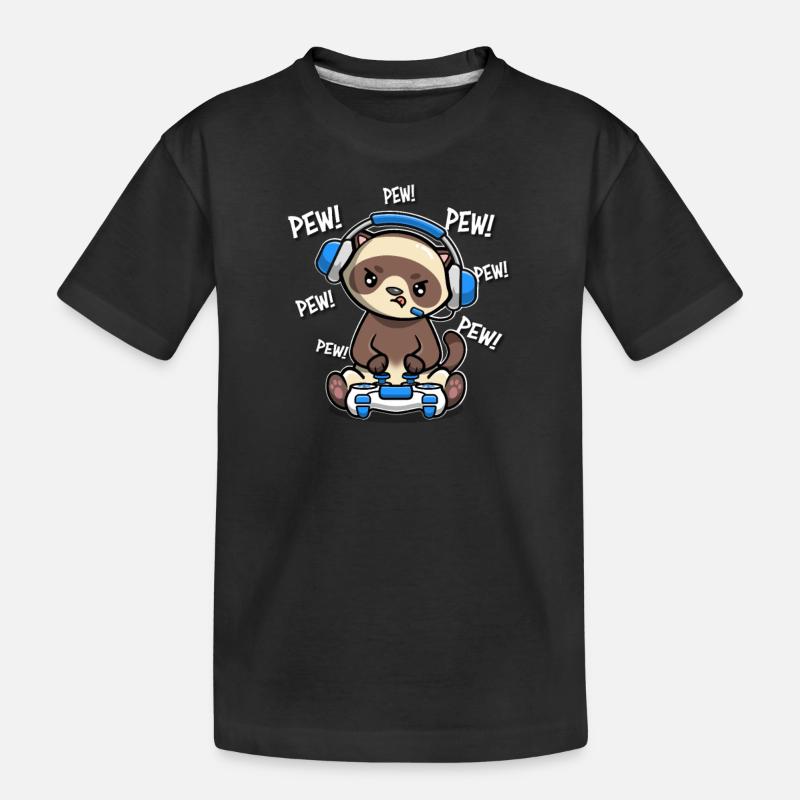 Furet - T-shirt bio Premium Enfant - noir