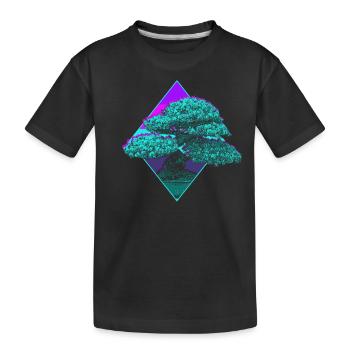 Bonsaï - T-shirt bio Premium Enfant - noir - Devant