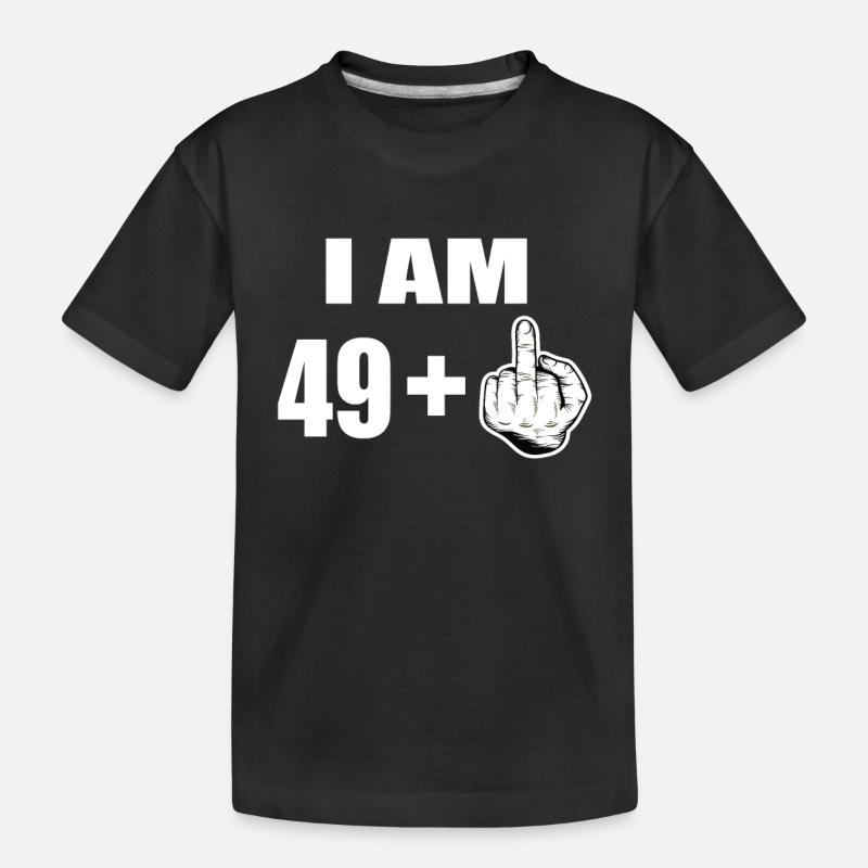 50e anniversaire - T-shirt bio Premium Enfant - noir