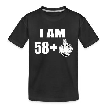 59 Geburtstag - Kinder Premium Bio T-Shirt - Schwarz - Vorne
