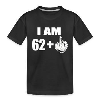 63 Geburtstag - Kinder Premium Bio T-Shirt - Schwarz - Vorne