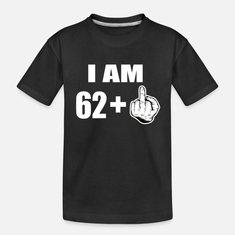 63e anniversaire - T-shirt bio Premium Enfant - noir