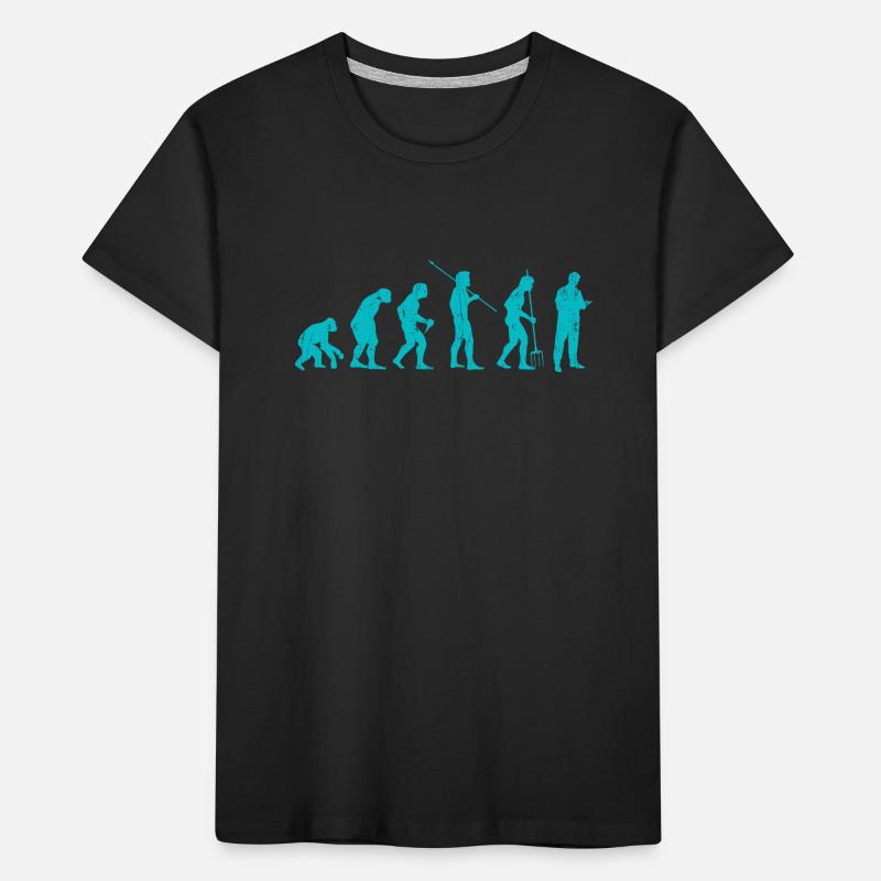 Doctor Evolution Nursing Nurse Kinder Premium Bio T-Shirt