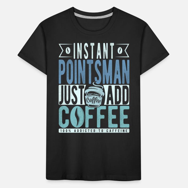 Switch-Setting Coffee Saying Kids' Premium Organic T-Shirt