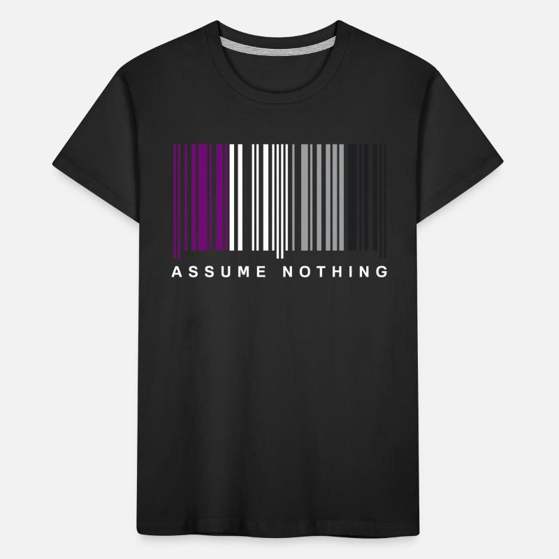 Asexual Barcode Kids' Premium Organic T-Shirt