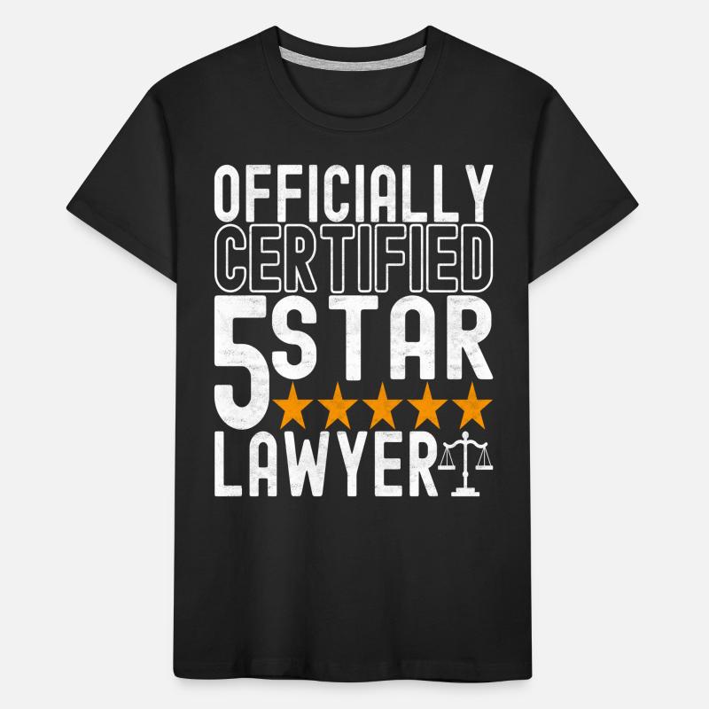 Law Student Judge Public Prosecutor Kids' Premium Organic T-Shirt