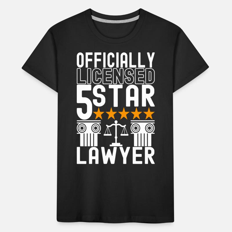 Law Student Judge Public Prosecutor Kids' Premium Organic T-Shirt