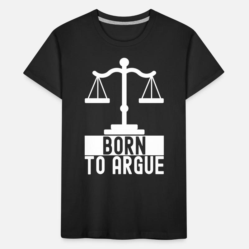 Law Student Judge Public Prosecutor Kids' Premium Organic T-Shirt