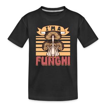 Morels Mushroom Picker Mushroom Farmer Mushroom - T-shirt bio Premium Enfant - noir - Devant