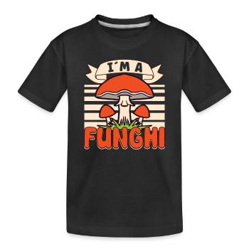 Morels Mushroom Picker Mushroom Farmer Mushroom - T-shirt bio Premium Enfant - noir - Devant