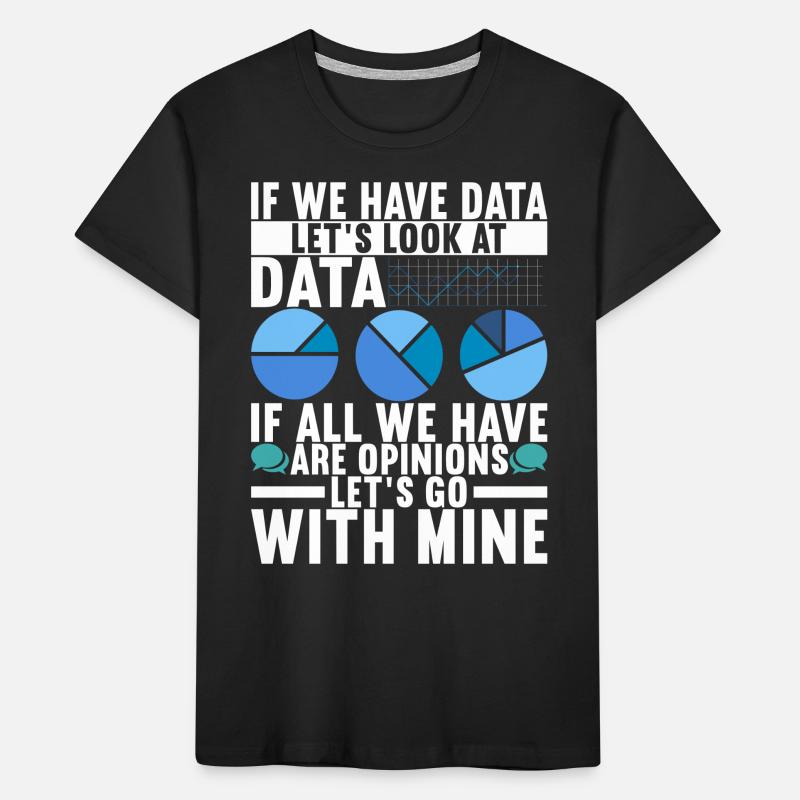 Data Scientist Data Analyst Kinder Premium Bio T-Shirt